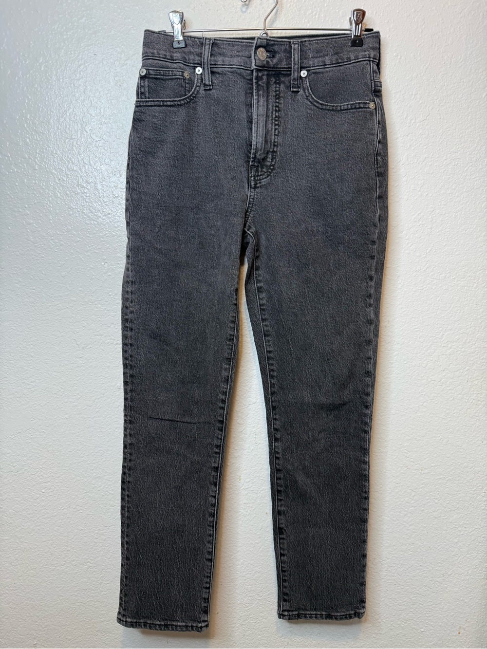 Madewell The Perfect Vintage Jeans In Vintage Black Size 24 Classic Grunge Emo